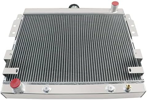 4 Row Aluminum Radiator Fit 1975-1978 Ford Mustang II 5.0 V8 GAS