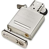 ジッポオイル揮発防止【3倍長持ち×補充回数カット】6点フルセット 取扱説明書付き メタルパッド メンテナンス Luvane KRB319 (シルバー)