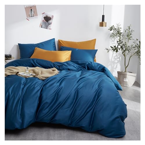 LULUMAIC Conjunto de Cubierta nórdica 60 conteo de algodón Largo de algodón 4 Piezas (6 1.2m) (13 1.5m)
