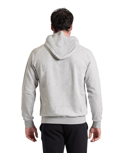 ARENA Unisex Adults Graphic Fleece Hoodie Sweatshirt Regular Fit Front Pocket3