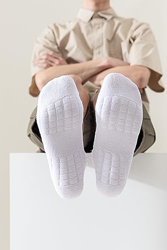 FityFresh Unisex 6 pack pair Everyday Cushion Medium calf Socks4