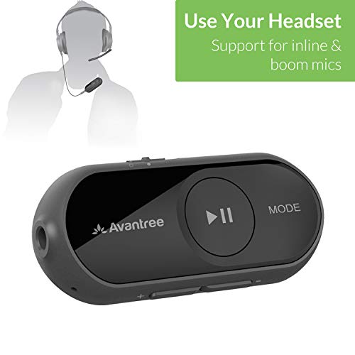 Avantree AS70 Bluetooth 5.0 aptX HD Adapter for High-End Wired Headphones Speakers
