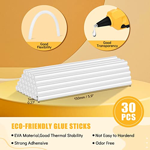 Mtiolhig Cordless Glue Gun For Dewalt 18V/20V Max Lithium Battery, Handheld Battery Operated Hot Glue Guns Kit With 30Pcs 0.27'' Mini Glue Gun Sticks For Crafts & Tools (Battery Not Inlcude) #TOP2