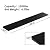 CINNYE 0.8'' Rise Solid Rubber Wheelchair Ramp,Threshold Ramp Used for Thresholds,Doorways and Bathroom (High:0.8 Inch(Pack of 1)) Black