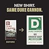 Duke Cannon Supply Co. Big Brick of Soap Bar, Frontier 40 - Fresh Cut Pine, Leaf & Leather, Campfire & Midnight Swim, Extra Large, Masculine Scents, 10 oz. (Variety, 4 Pack) #5