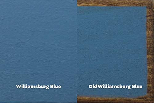 Miniatura 2 de Sawdust City Cubo de basura inclinable de madera (azul Williamsburg sólido)