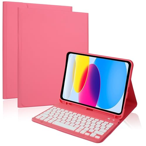 Teclado y ratón para Samsung Galaxy Tab A9 Plus con funda celeste YSJX 2