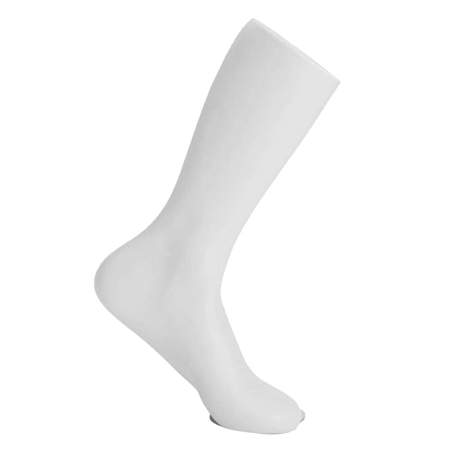 Gralara Sockenaussteller Fußmodell für Damen – Ideal zur Präsentation von Socken. Leicht und stabil für Fotoaufnahmen und den Einsatz in Schuhgeschäften. Langlebig und charmant.