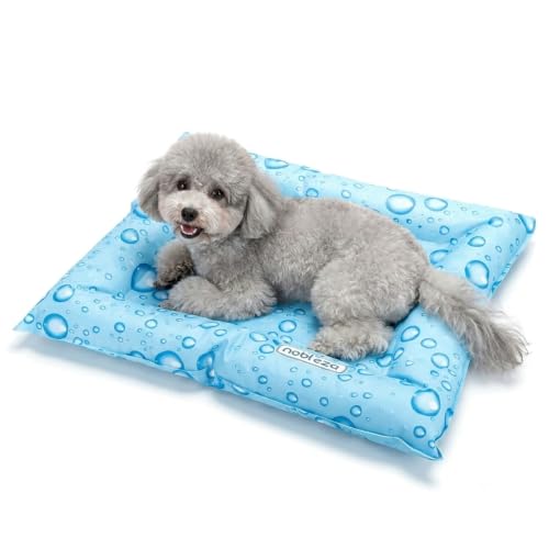 Nobleza Cuccia Rinfrescante Cane e Gatto 65x55x5 cm, Tappetino Refrigerante per Cani con Gel Non Tossico, Lettino Cane Estate Impermeabile e AntiGraffio, per Divano e Gabbia