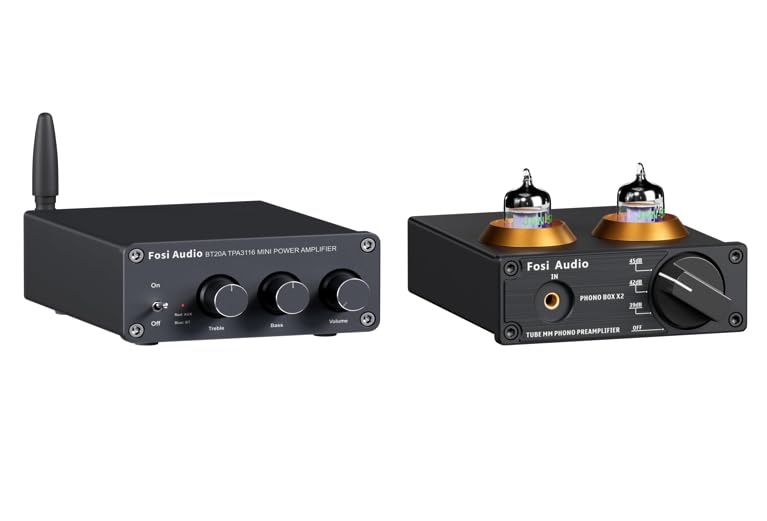 美品　Fosi Audio BT20A Bluetooth 5.0アンプ Amazon.com: Fosi Audio BT20A Bluetooth Stereo Amplifier, 2