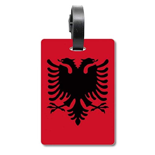 Étiquette d'identification drapeau Albanie pour éviter la perte de valise