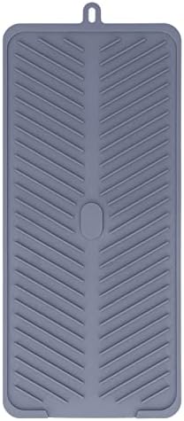 Silikon Abtropfmatte 40x32cm - Rutschfest & Hitzebeständig