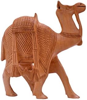 Denika Handicrafts Wooden Carving Camel