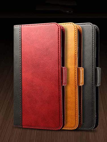 Funda iPhone 12 cartera magnética libro piel negra 6.1 pulgadas 2