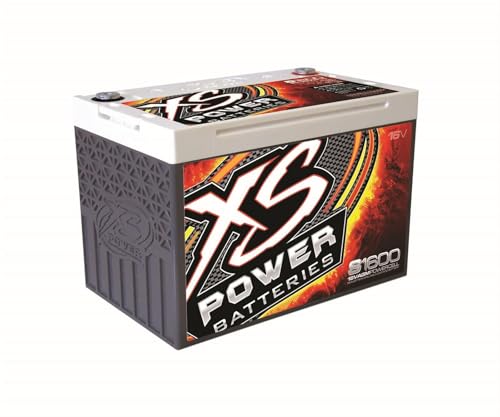 XS Power S1600 16V 2,000 Amp AGM Starting Battery with 3/8