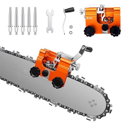 QTG Chain Saw Sharpener with Clamp & Guide, 8-22