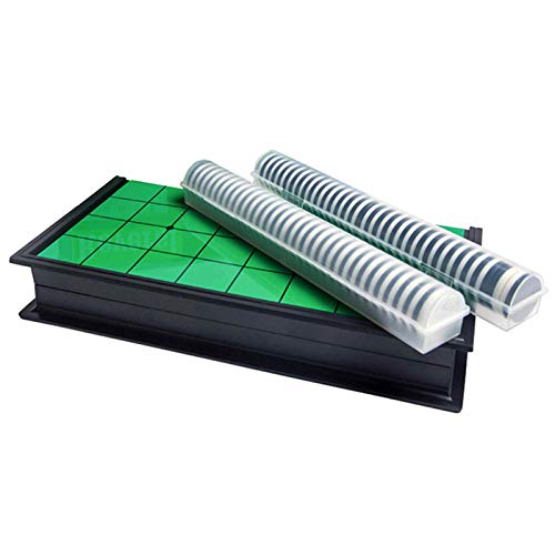 JVSISM Reversi Magnétique Pliant Portable Othello Jeu D'échecs Norme Jeu Familial pour Enfants-Parent a la Maison éducatifs