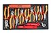 Wiha 32800 Insulated Tool Set with Screwdrivers, Nut Drivers, Pliers, Cutters, Ruler, Knife and Sockets in Rolling Tool Case, 10,000 Volt Tested and 1000 Volt Rated, 80-Piece Set