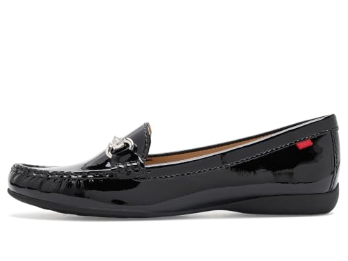 Image of Women's Genuine Leather Slip on Buckle Loafer