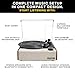 Victrola Eastwood II Record Player with Speakers – Bluetooth 5.1 and Vinyl Stream Technology, Vintage Style 3-Speed Vinyl Player, Audio Technica AT-3600LA Cartridge (Oak)