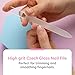 Bona Fide Beauty Nail Kit: Handmade from Czech Glass, Perfect Gift for Teenage Girl, 4PC Gift Set in Clear Color - Foot File, Travel Nail File, Glass File, 1 Cuticle Pusher