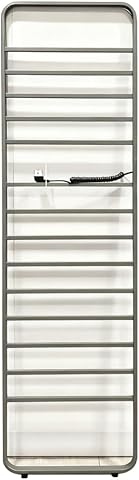 13-Bar Electric Towel Warmer Rack - Carbon Fiber Fast Heating, Wall Mounted, IPX