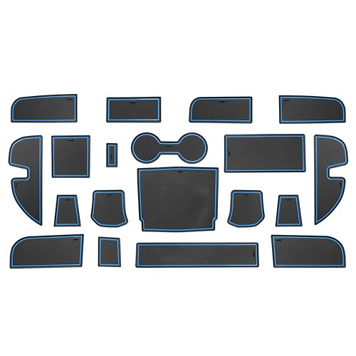Tapete para portavasos Ford Maverick 2022-2025 azul