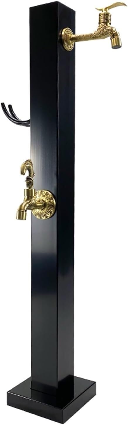 Robinet de jardin sur pied, Robinet de colonne d'eau de jardin en acier inoxydable 304
