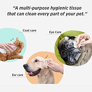 Pet Hygienic Wipes Fresh Scent 30sheets (4 Pack) – Grooming Wipes for Cleaning Face and Deodorizing