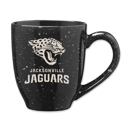Image of Rico Industries NFL Football 16 oz Team Color Laser Engraved Speckled Ceramic Coffee Mug