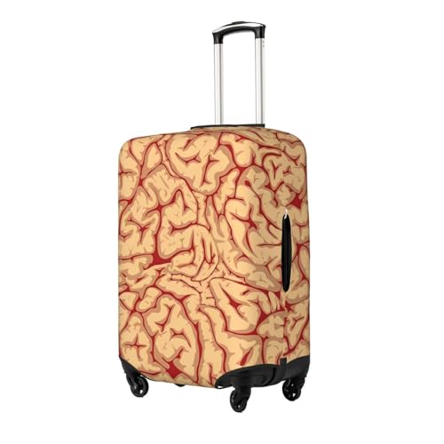 Zombie Brain Travel Luggage Cover Suitcase Protector Bag,Double-Sided Printed Fits 18-32 Inch Luggage,Suitcase Sleeve For Kid And Adult,Large2