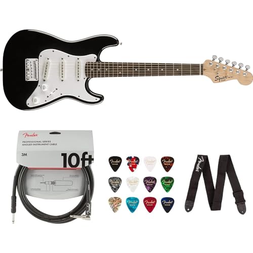 Squier Mini Stratocaster GLM^[(CfBA[tBK[{[hAubN) tF_[10tB[gP[u(Xg[g/Xg[g)AtF_[M^[12pbNsbNAtF_[2C`M^[Xgbvtoh