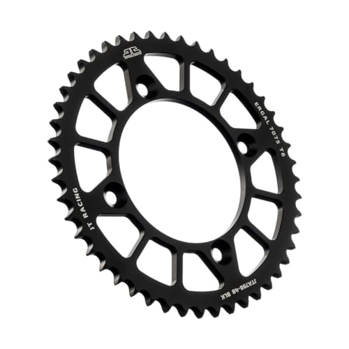 Corona de moto JT JTA798.48BLK ALU 428 ligera de 48 dientes negros