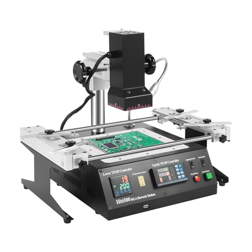IR6500 Infrarot Rework Station, 220V 1250W BGA IR Infrarot SchweißEr LöTstation Rework Station, LED Digital Anzeige Infrarot Lötstation IR IRDA Welder Infrared SMT SMD BGA Rework Station
