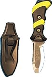 Trident Blunt Tip BCD Knife (Yellow)