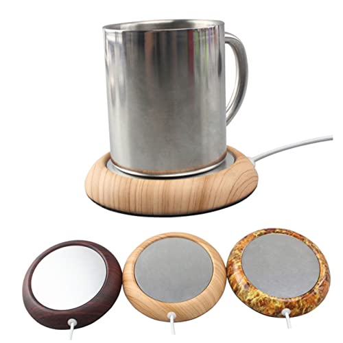 Mikinona Scalda Tazze Usb Scalda Tazze Da Caffè Per Scrivania Antiaderente Cavo Alimentazione Lungo Sicurezza e Affidabilità Per Caffè Tè Cacao Latte