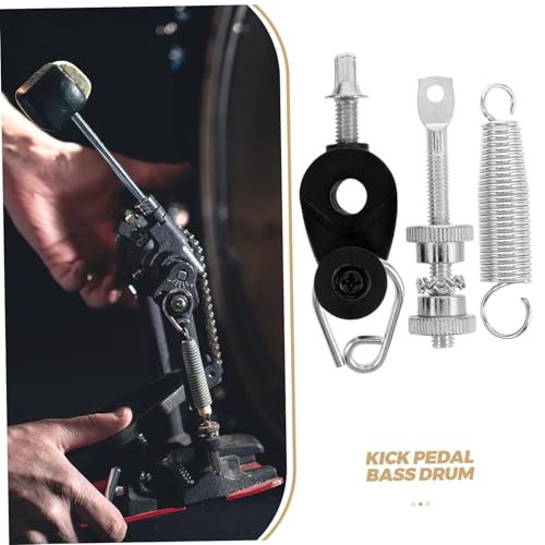 Besportble Accesorios para Batería Jazz Drum Pedal miniatura 3