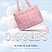 Imagen de befen Bolso Grande Acolchado Tote Bag para Viaje y Shopper con Asa de Hombro y Mano