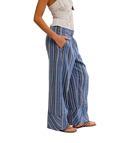 Free People Women's Days End Linen Stripe3