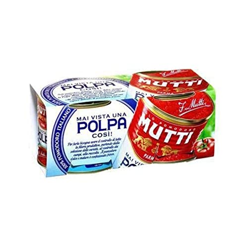 Polpa a pezzi Mutti (tomate troceado) - 2 latas, 420 gramos
