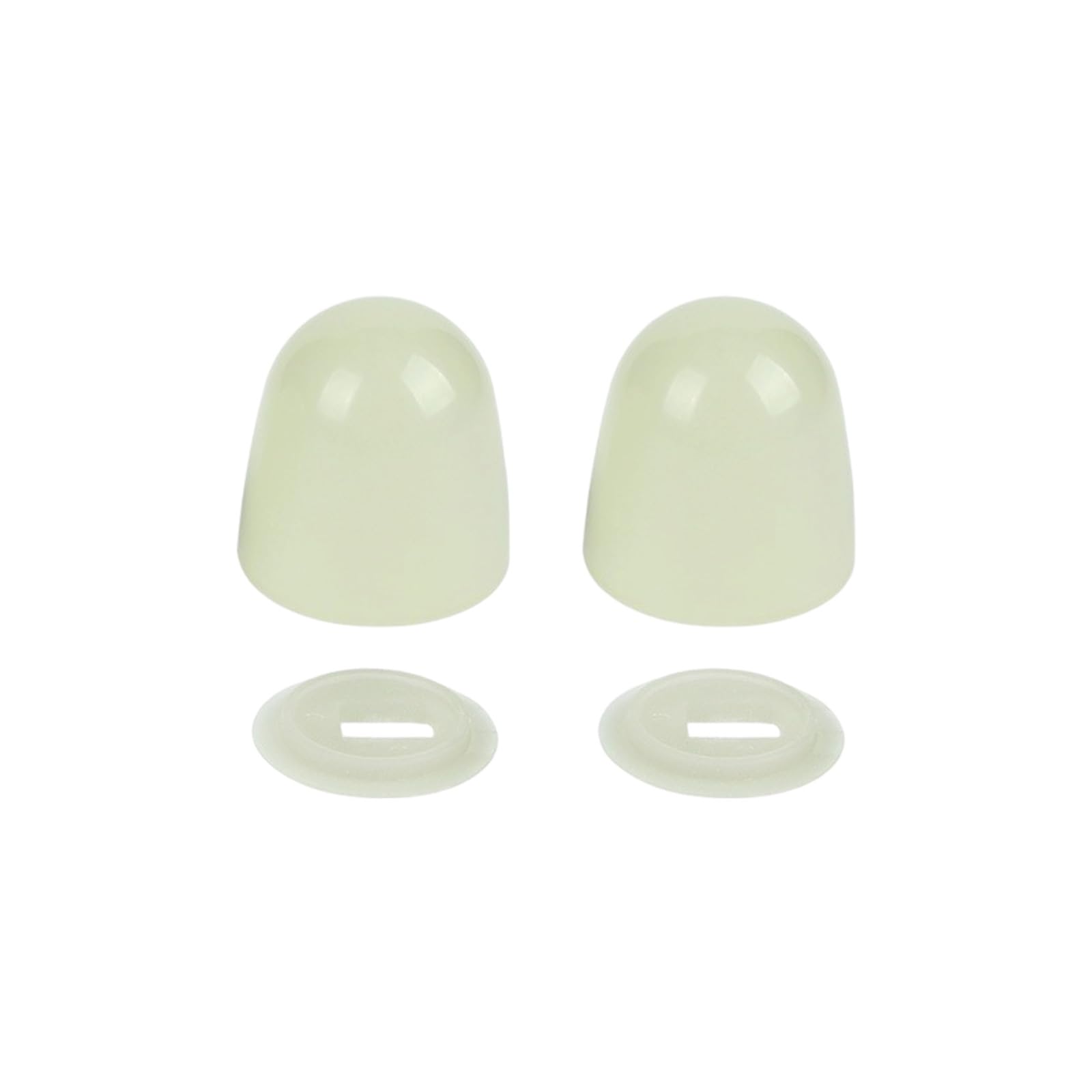 2 / 4Pcs Toilet Screw Bolt Cover Replacement Hat Bolt Covers Screw Caps Luminously Toilet Covers Bathroom Accessories Bowl Push on Caps