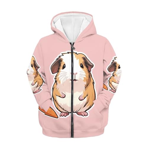Modysero Kids Hooded Sweatshirts with Pocket Casual Comfy Soft Long Sleeve Fall Winter Graphic Pattern Jacket
