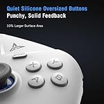 FLYDIGI Direwolf 3 Wireless PC Controller, Hall Effect Joysticks Triggers,1000 Hz Polling Rate, Multi-Platform Gaming Controller, Windows PC/NS/TV/Android/Laptop - Image 4