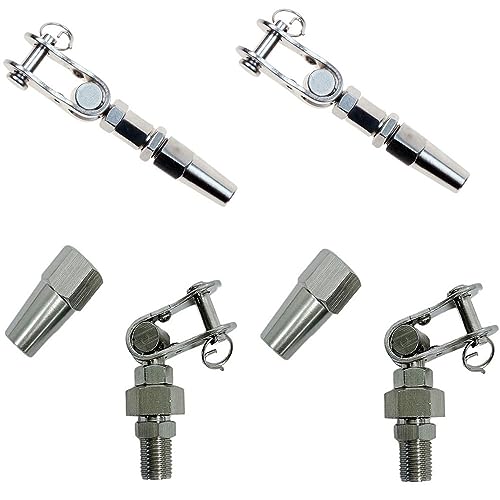 Marine Boat Stainless Steel Swageless Toggle for 1/4