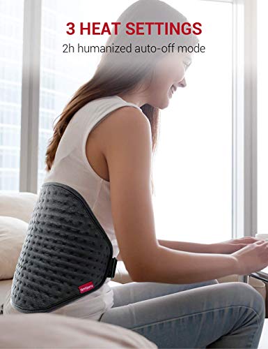 image for AlierGo Heating Pad for Back Pain Relief, Comfytemp Electric Heated Wa