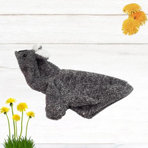 Disfraz Koala para Perro Mikikit XXL Negro Suave y Caliente miniatura 6