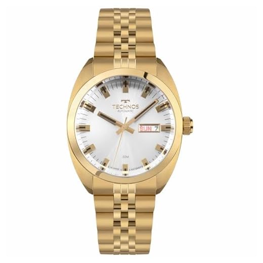 Relógio Technos Masculino Automatico Dourado - 8205ON/1K 8205ON/1K