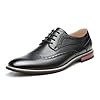 Bruno Marc Moda Italy Prince Men’s Classic Modern Oxford Lace Dress Shoes
