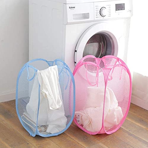 2 unidades de malla Pop Up Laundry Hamper Cover
