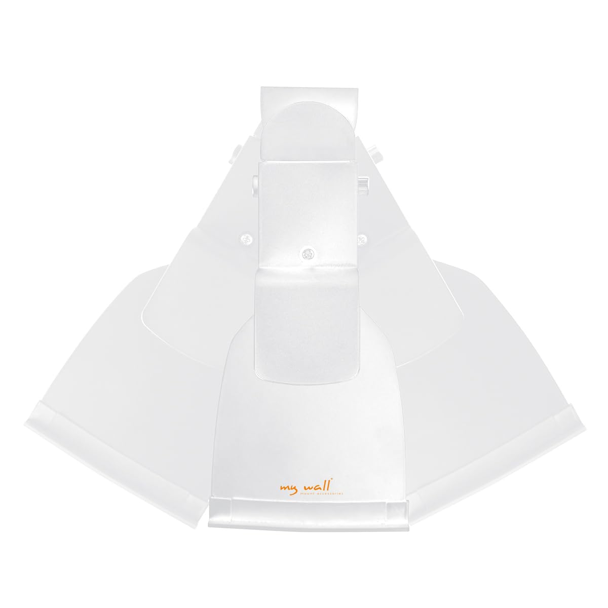myWall HS15WL - Supporto da parete per altoparlanti inclinabile+girevole, distanza dalla parete (max): 249 mm, bianco 1 coppia